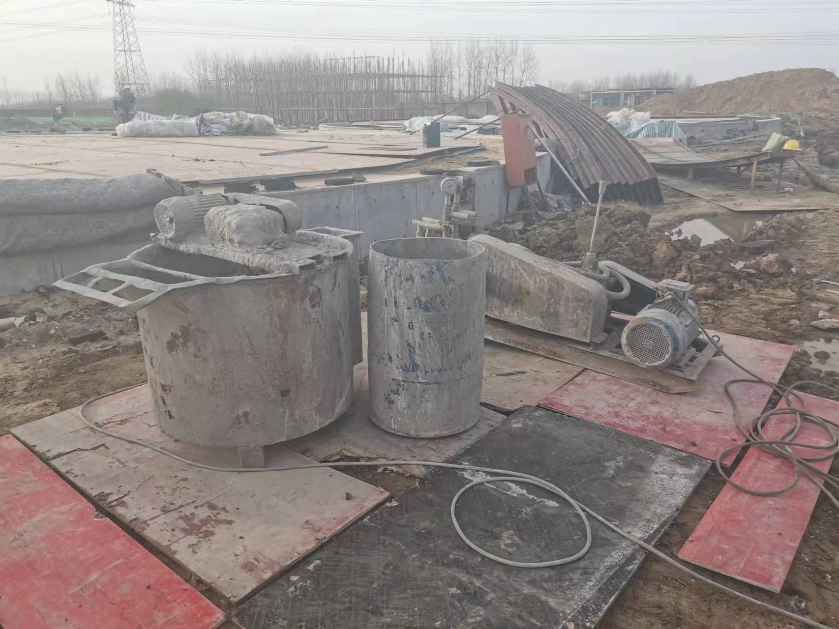 咸安设备基础注浆