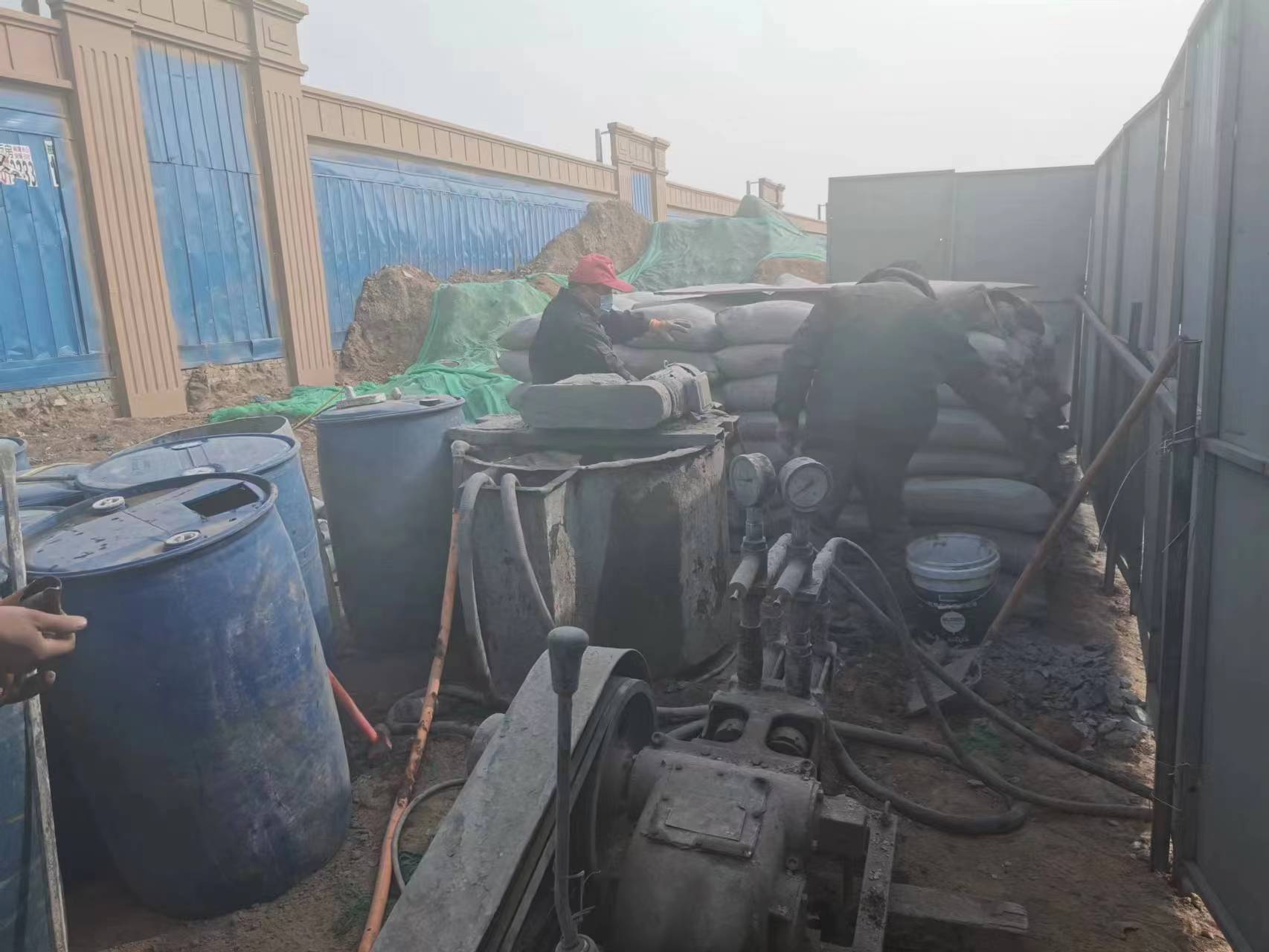 咸安房屋下沉注浆